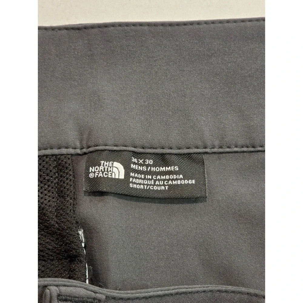The North Face Mens FlashDry Hiking Pants Asphalt Grey 36x30 Stretch Outdoor